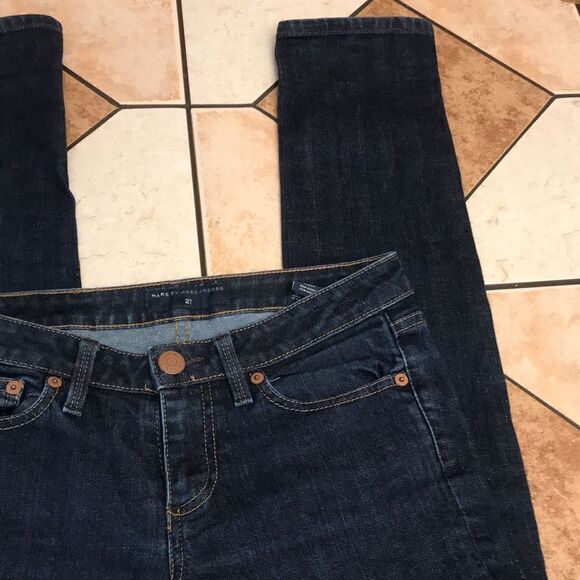 Marc by Marc jacobs dark denim skinny jeans ladies size 27 cute spring - Picture 9 of 11